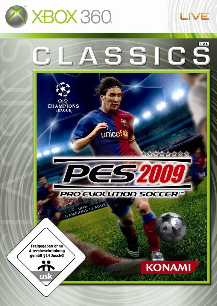 Pro Evolution Soccer 2009  [XBC]