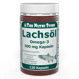 Lachsöl Omega-3 500 mg pro Kapsel - 120 Stk. - zur Versorgung mit mehrfach ungesättigten Omega-3-Fettsäuren EPA, DHA und DPA