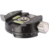 leofoto PAN-02 Panning clamp + QP70 plate + Bag