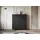 Home Affaire Highboard Phuket II 120 x 130 x 39 cm graphite Schwarz matt