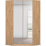 OTTO home Eckschrank AGORDO 117 x 210 x 117 cm Braun