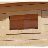 Karibu Fenster 84 x 44 cm für 38 mm Wandstärke