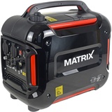 Matrix Notstromaggregat Benzin leise 2000 Watt Digitaler Generator Inverter Stromerzeuger Stromaggregat tragbar Stromgenerator silent | PG 2000i-2 | 4-takt | 2x230V | leise 59 dB(A)