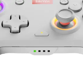 PDP Afterglow Wave Wireless Controller Weiß Switch, Switch OLED