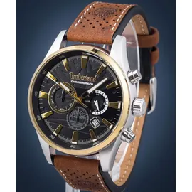 Timberland Aldridge Chronograph Leder 46 mm TDWGC2102402