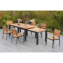 Merxx Santorin Set 7-tlg. Grau