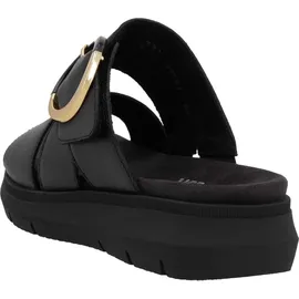 remonte Pantolette Wechselfußbett für Damen, Schwarz Größe 38