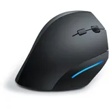 CSL Ergonomische Maus schwarz