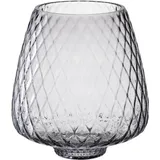 LEONARDO Windlicht Giulia Glas Grau