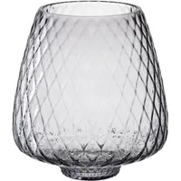 LEONARDO Windlicht Giulia Glas Grau