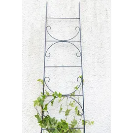 Trendline Spalier Metall 150 cm dunkelgrau