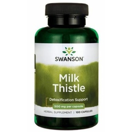 Swanson Milk Thistle 500 mg Kapseln 100 St.