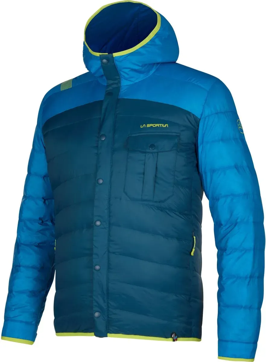 La Sportiva Wild Down Jacket Men storm blue/electric blue (639634) M