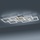 q smart home lights LED-Deckenleuchte Q-Inigo Alu, Eisen, Stahl & Metall Silber