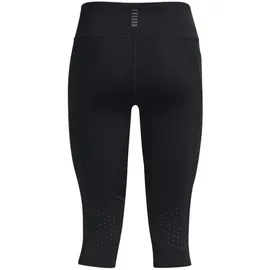 Under Armour Fly Fast 3.0 Speed Caprihose Damen 001 black/black/reflective M