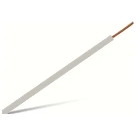 ENEROID Eneroid, Kabelleitung, Installationsdraht H05V-U, 1 mm2, 100 m, weiss (100 m)