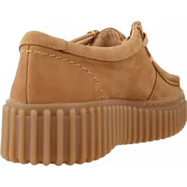 CLARKS Torhill Bee 26172084 4, Schnürschuhe in Tan Nubuck, 38