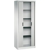 C+P Omnispace Aktenschrank 198 x 80 x 42 Lichtgrau