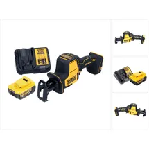DeWalt DCS 369 M1 Akku Säbelsäge Reciprosäge 18 V Brushless + 1x Akku 4,0 Ah + Ladegerät