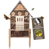 CULT at home Insektenhotel XXL Braun 77 cm x 38 cm
