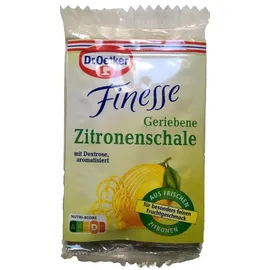 Backen Oetker Finesse geriebene Zitronenschale 3x6g Packung