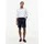 Tommy Hilfiger "DOVER", Herren, Gr. 31, N-Gr, blau (carbon navy), Web, Obermaterial: 72% Polyester, 19% Baumwolle, 9% Elasthan, regular fit kniefrei, Hosen Chinoshorts, mit Flag-Stickerei