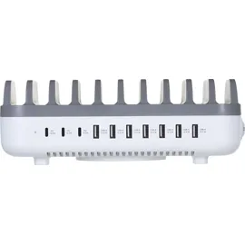 Manhattan 10-Port USB Power Delivery-Ladestation 120 W