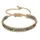 Saraswati Crystal Armband Beige 14-28cm
