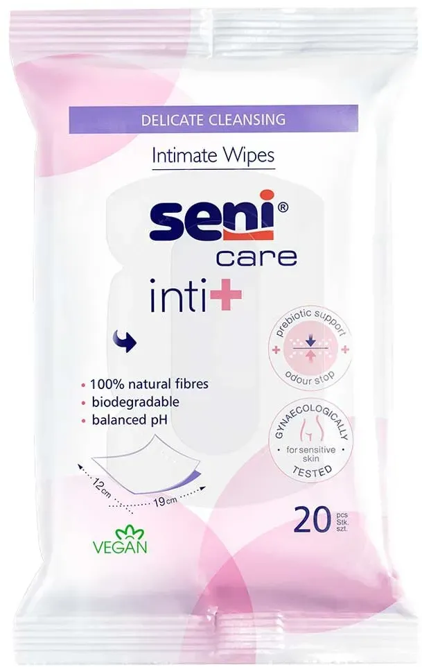 Seni Care inti+ Feuchttücher, 20 Stück