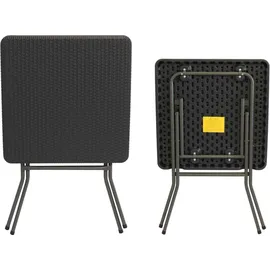 Lex Bistroset 3-tlg. anthrazit klappbar