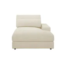 Sofa.de Element Ottomane Armlehne rechts Branna ¦ beige ¦ Maße (cm): B: 116 H: 88 T: 164.0