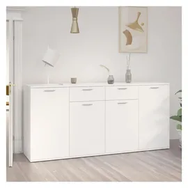 vidaXL Sideboard 160 x 75 x 36 cm Weiß