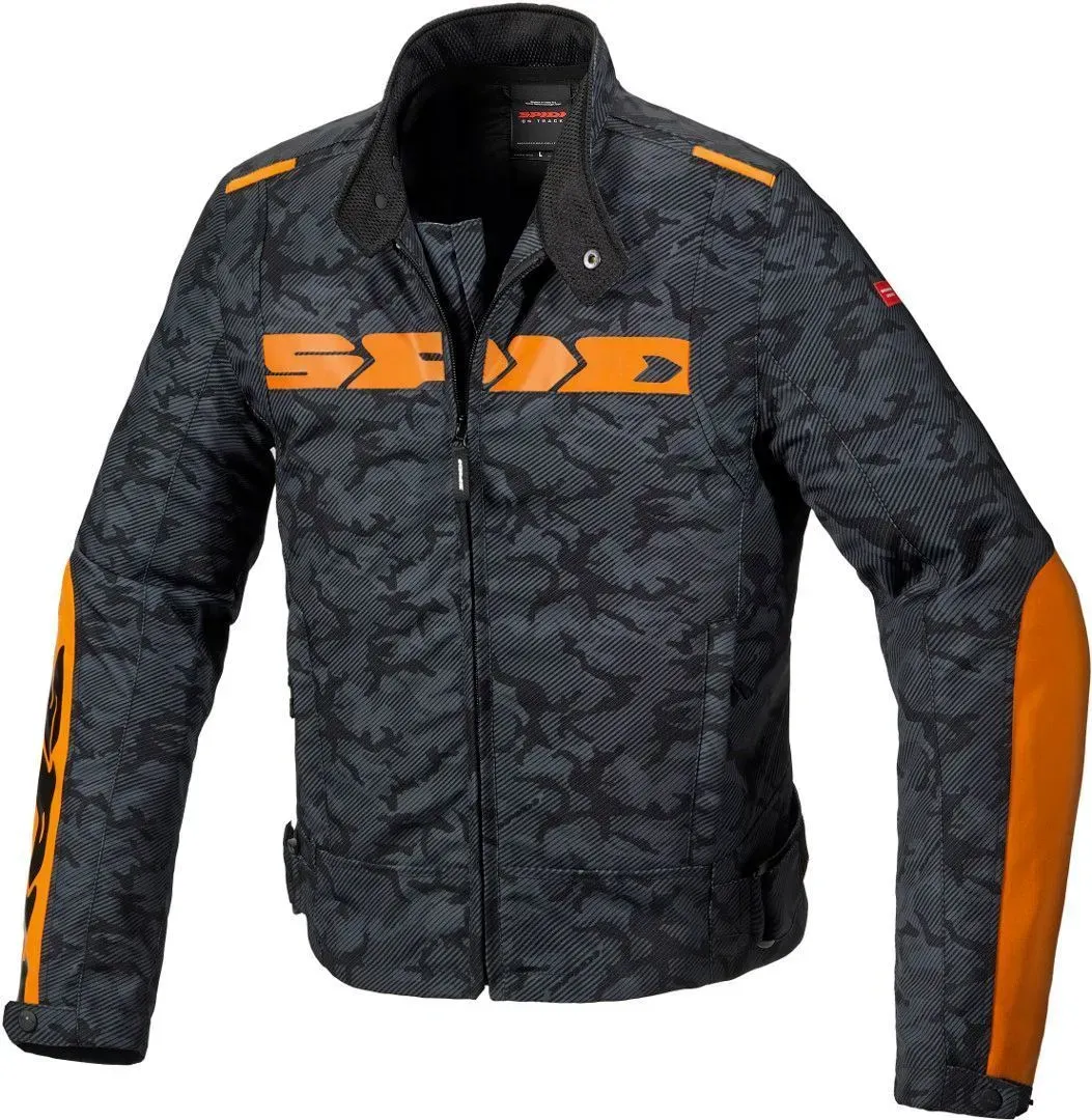 Spidi Solar H2Out Motorrad Textiljacke, mehrfarbig, Größe 3XL für Männer