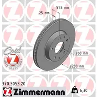ZIMMERMANN Bremsscheibe 370.3053.20