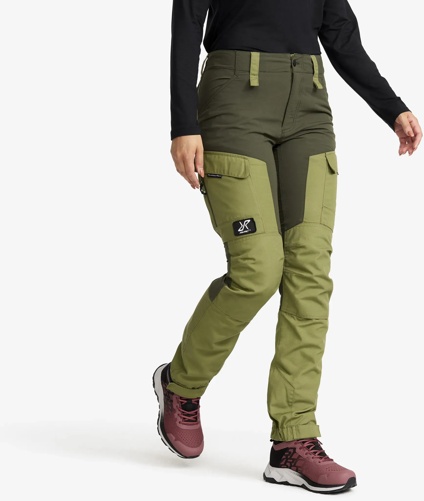 RVRC GP Pants Damen Deep Depths/Pine Green, Größe:M - - 