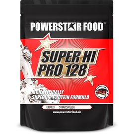 Powerstar Food SUPER HI PRO 128 1000 g Beutel, Stracciatella