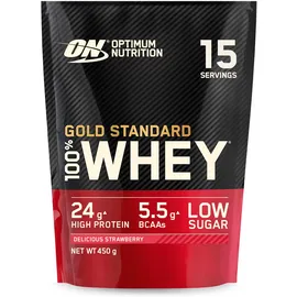 Optimum Nutrition Gold Standard 100% Whey Strawberry Pulver 450 g