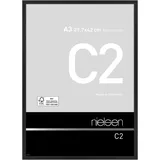 Nielsen Bilderrahmen C2 29,7 x 42 cm Aluminium Schwarz