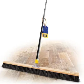 Novaliv Besen Großer Besen Saalbesen 100 cm Schwarz