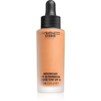 MAC Cosmetics Studio Waterweight SPF 30 Foundation leichtes feuchtigkeitsspendendes Make up SPF 30 Farbton NC 50 30 ml