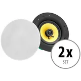 Pronomic CLS-660 WH High-End Gewebe Einbaulautsprecher 240 Watt 2x Set