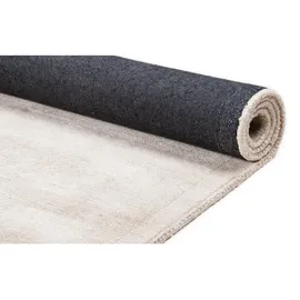 Tom Tailor Shine uni Kurzflorteppich 65 x 135 cm braun