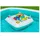 BESTWAY Family Pool Sippin Summer 218 x 218 x 48 cm blau inkl. Ablassventil