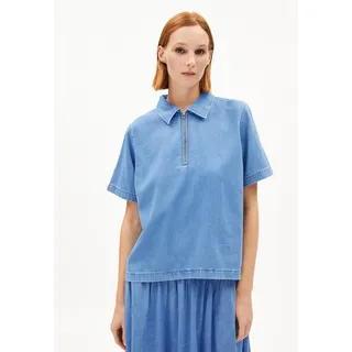ARMEDANGELS CINZIAA Jeansbluse Blau S
