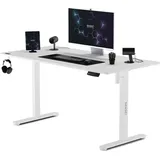 SENSE7 Gaming-Tisch SENSE7 Nojo weiß 140 cm x 70 cm White