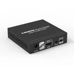 Techly IDATA HDMI-EAC, Aktiver Videokonverter, Schwarz, CE, FCC, RAEE, 480i, 480