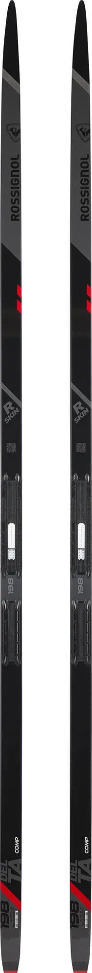 Rossignol DELTA COMP R-SKIN + R-CLASSIC Langlaufski medium klassisch schwarz 198