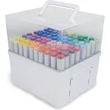 Deflecto Deflecto, Aufbewahrungsbox, Marker Organizer Ziehharmonika, St