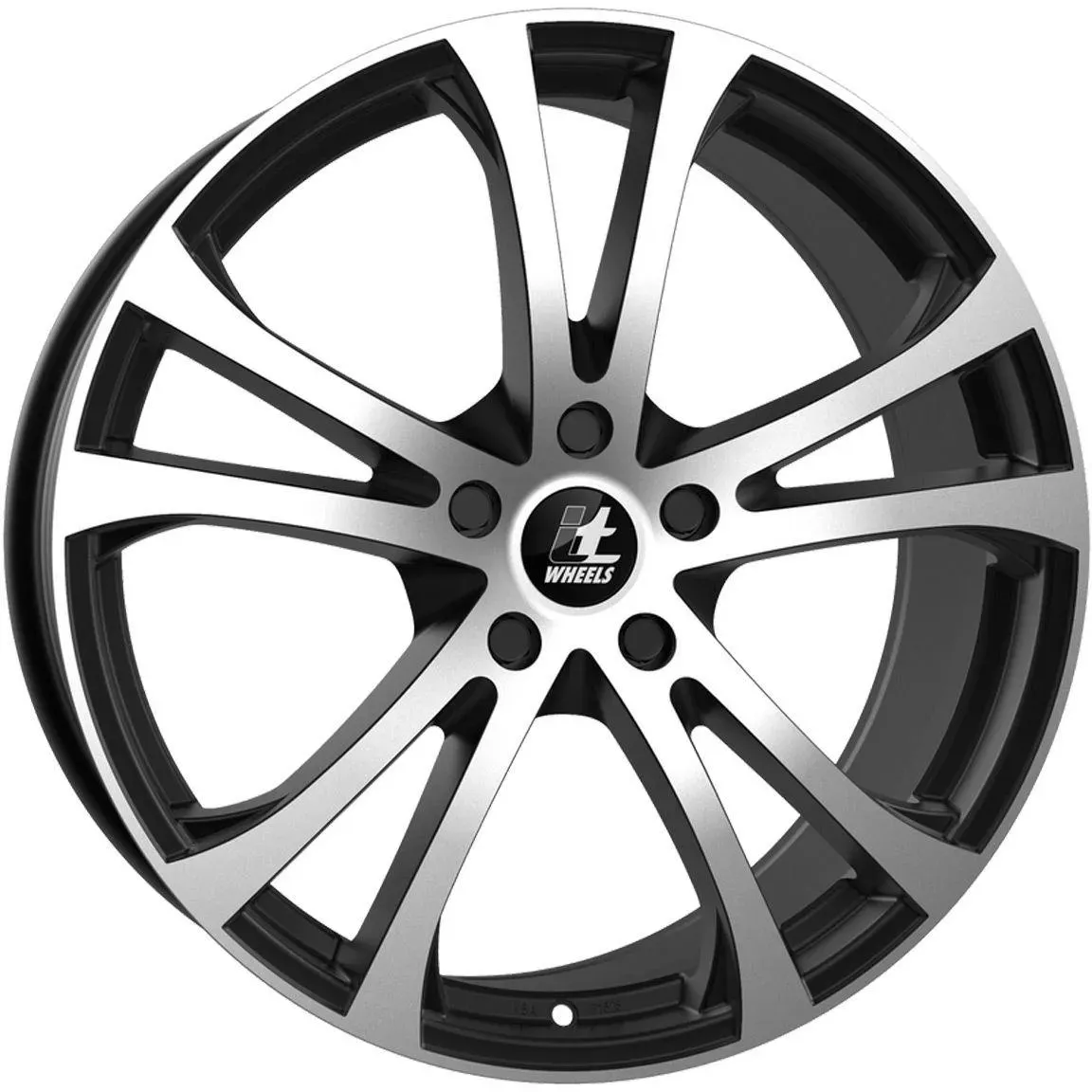 ITWHEELS MICHELLE mattschwarz poliert 8.5Jx20 5x112 ET35
