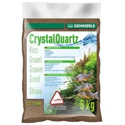 DENNERLE Kristall Quarzkies 5kg dunkelbraun